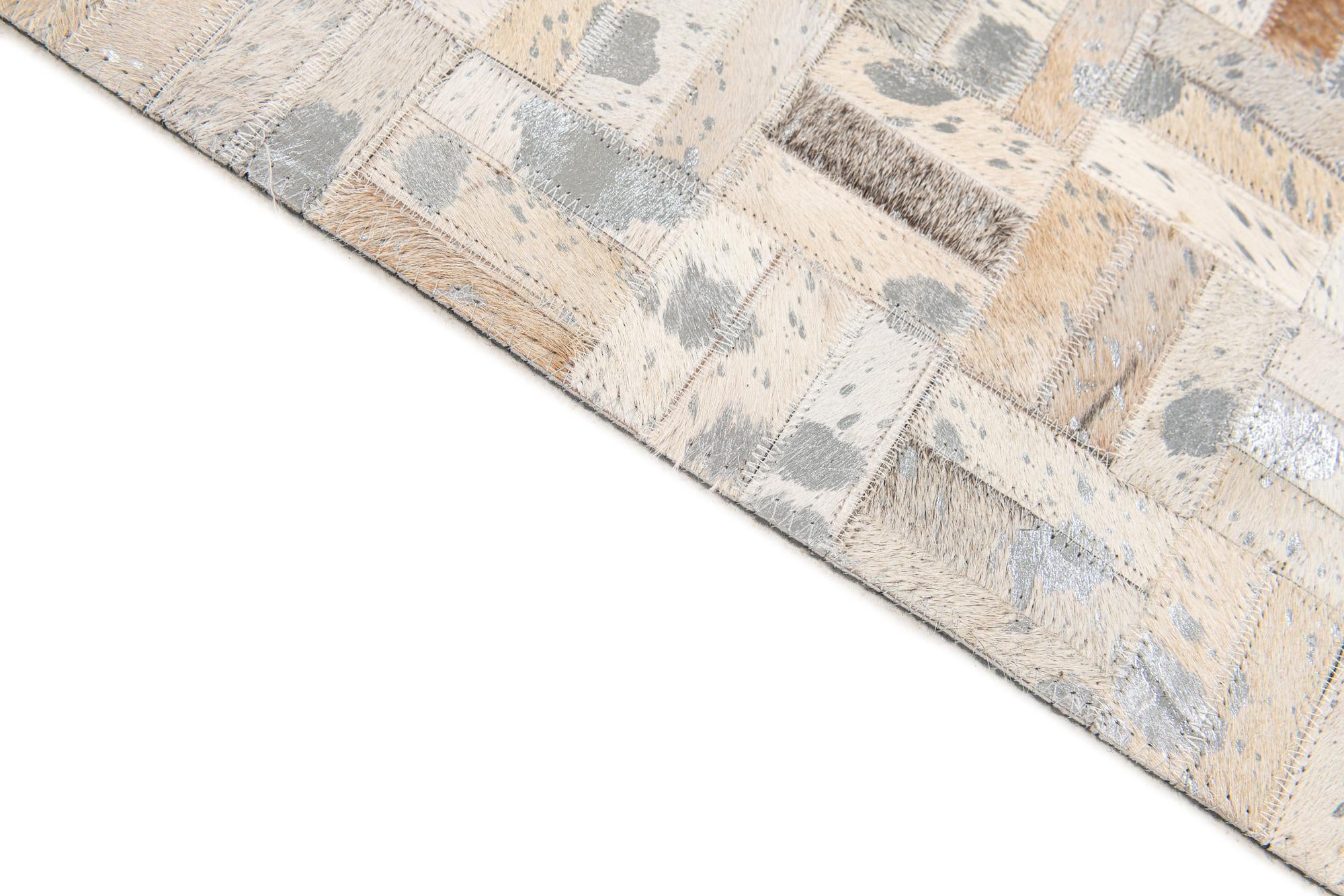 4' 11 x 8' 1 Cowhide Stocks Rug
