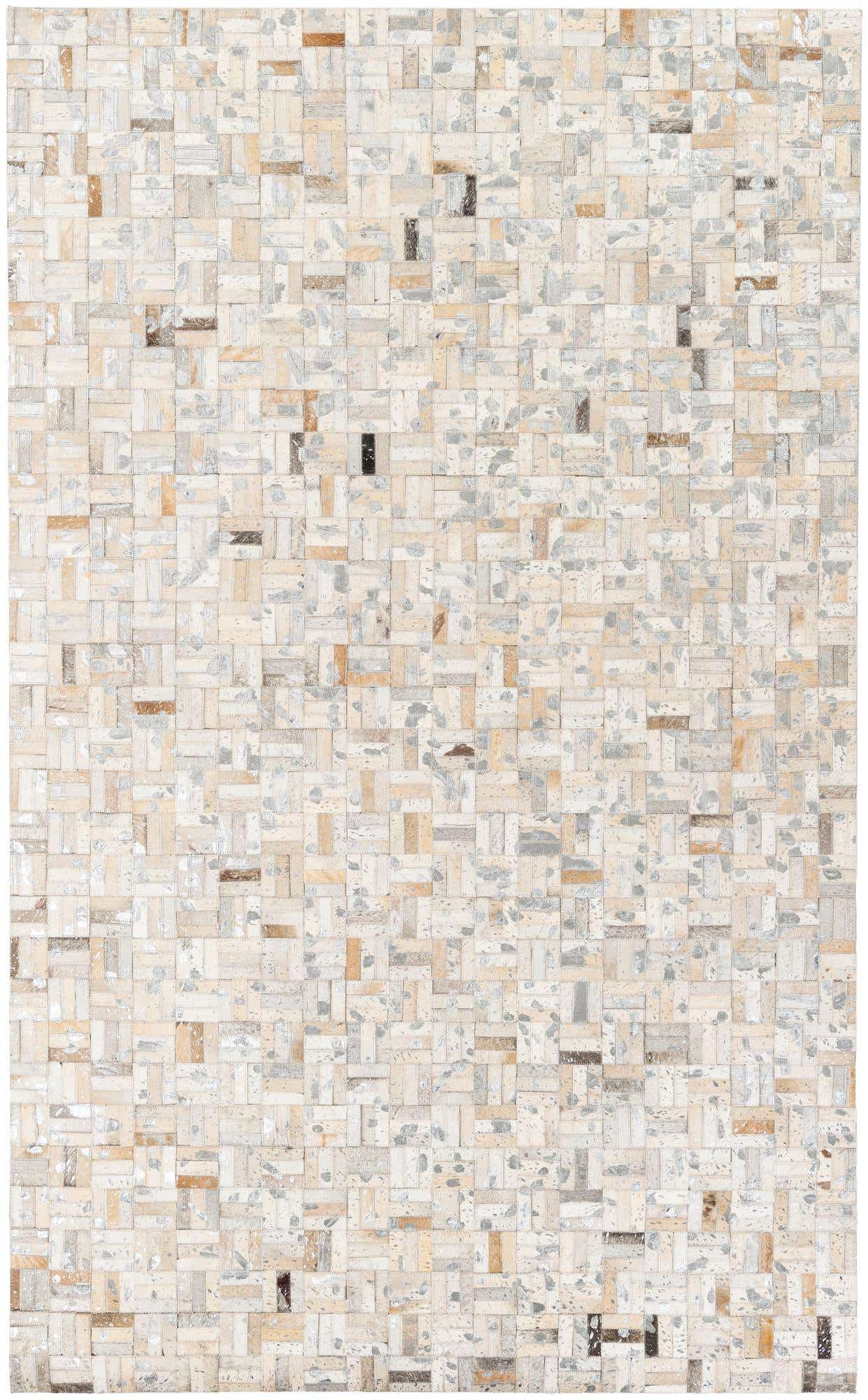 4' 11 x 8' 1 Cowhide Stocks Rug