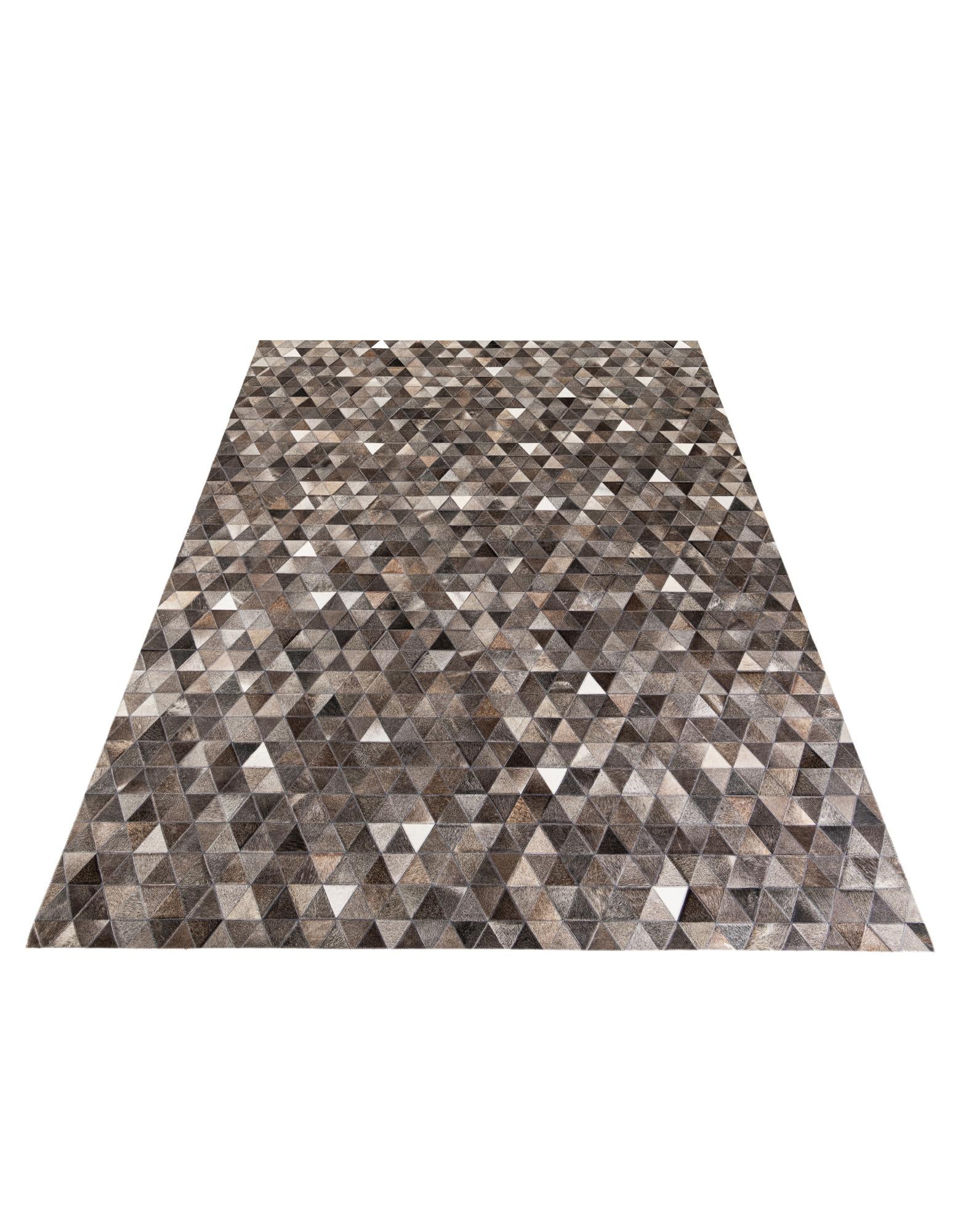 245cm x 305cm Cowhide Stocks Alfombra