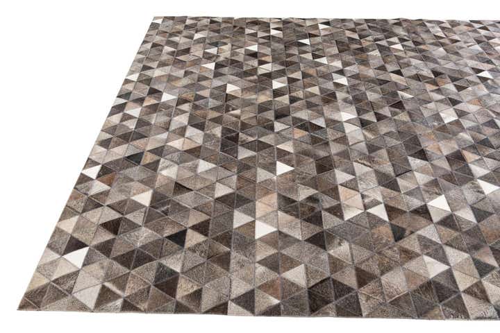 245cm x 305cm Cowhide Stocks Alfombra