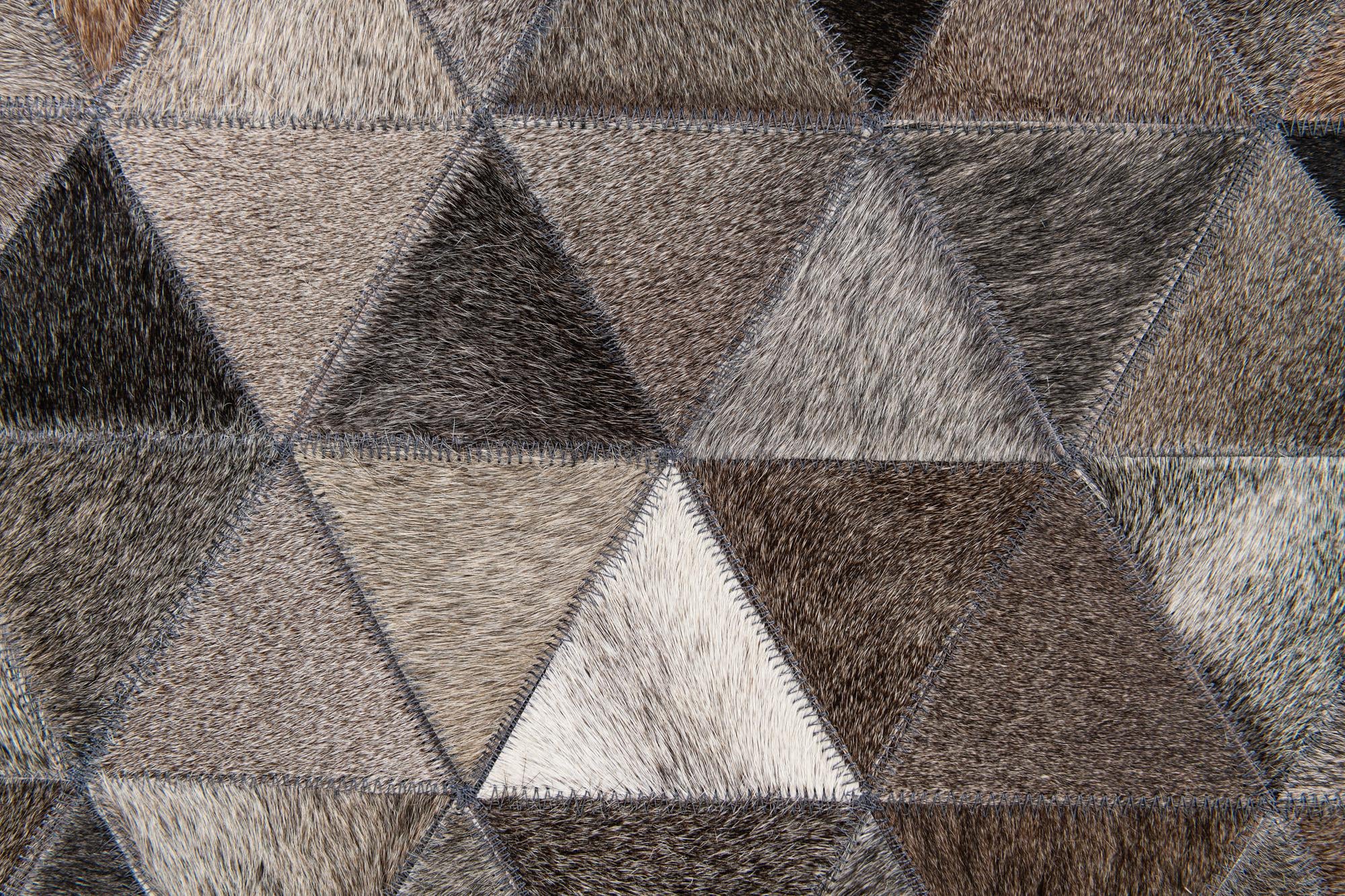 245cm x 305cm Cowhide Stocks Alfombra