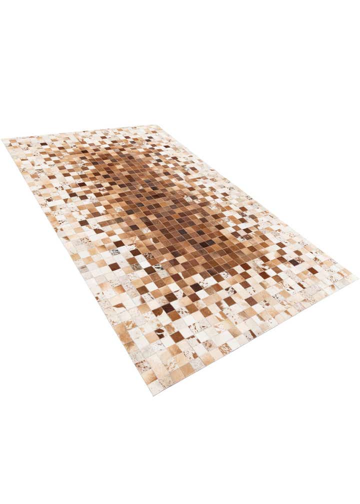 4' 11 x 8' Cowhide Stocks Rug