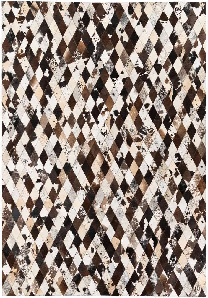205cm x 295cm Cowhide Stocks Alfombra