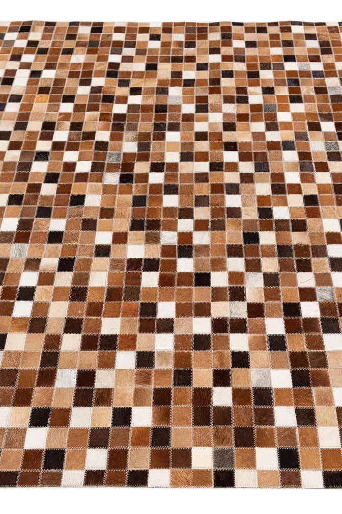 4' 8 x 6' 8 Cowhide Stocks Rug