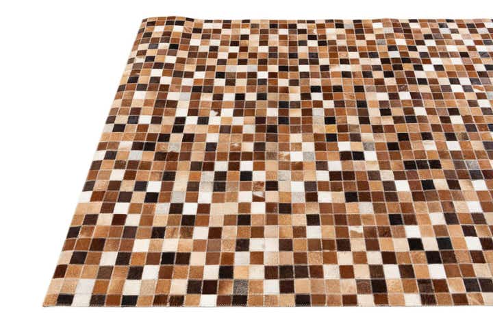 3' 11 x 5' 11 Cowhide Stocks Rug