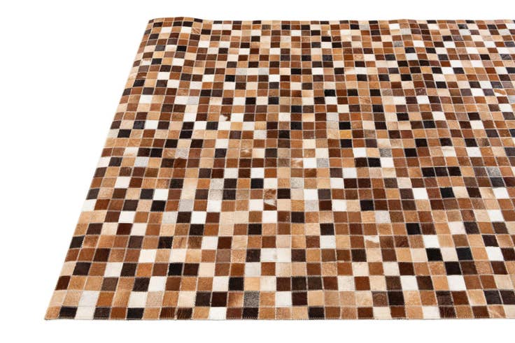 Detail image of 3' 11 x 5' 11 Cowhide Stocks Rug