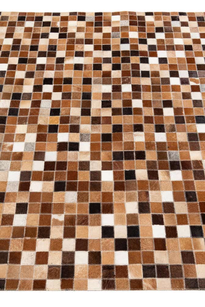 3' 11 x 5' 11 Cowhide Stocks Rug