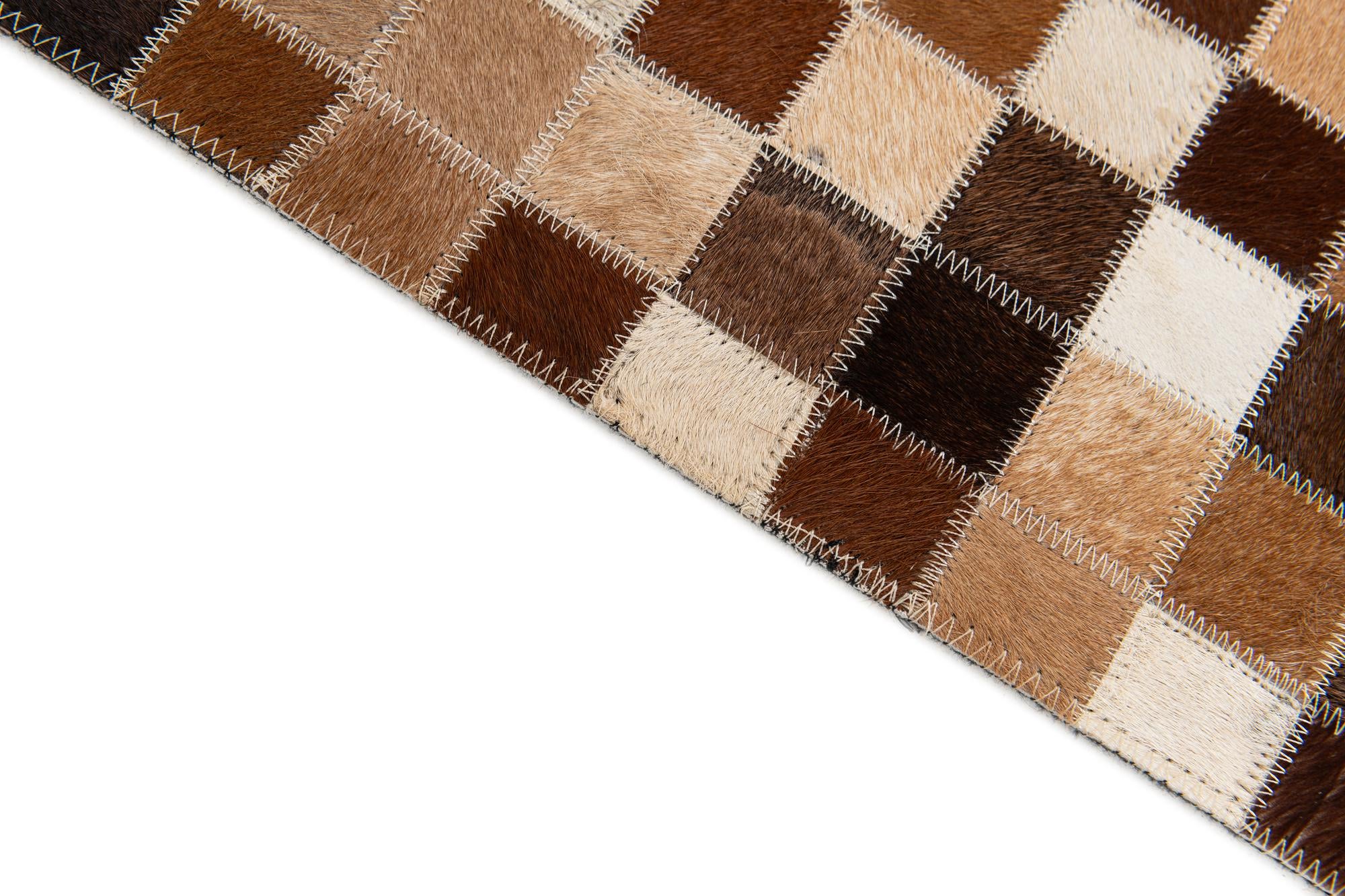 3' 11 x 5' 11 Cowhide Stocks Rug