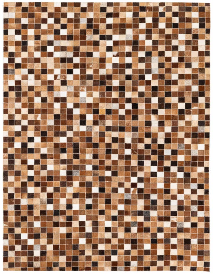 Detail image of 3' 11 x 5' 11 Cowhide Stocks Rug