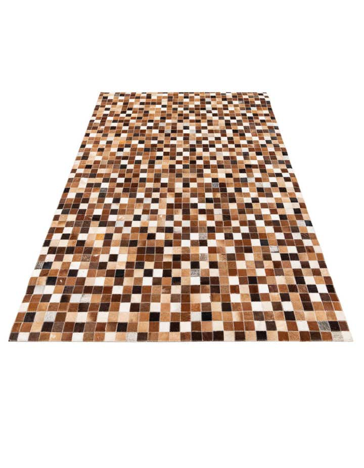 4' x 5' 11 Cowhide Stocks Rug