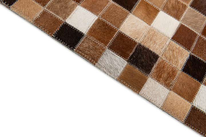 4' x 5' 11 Cowhide Stocks Rug