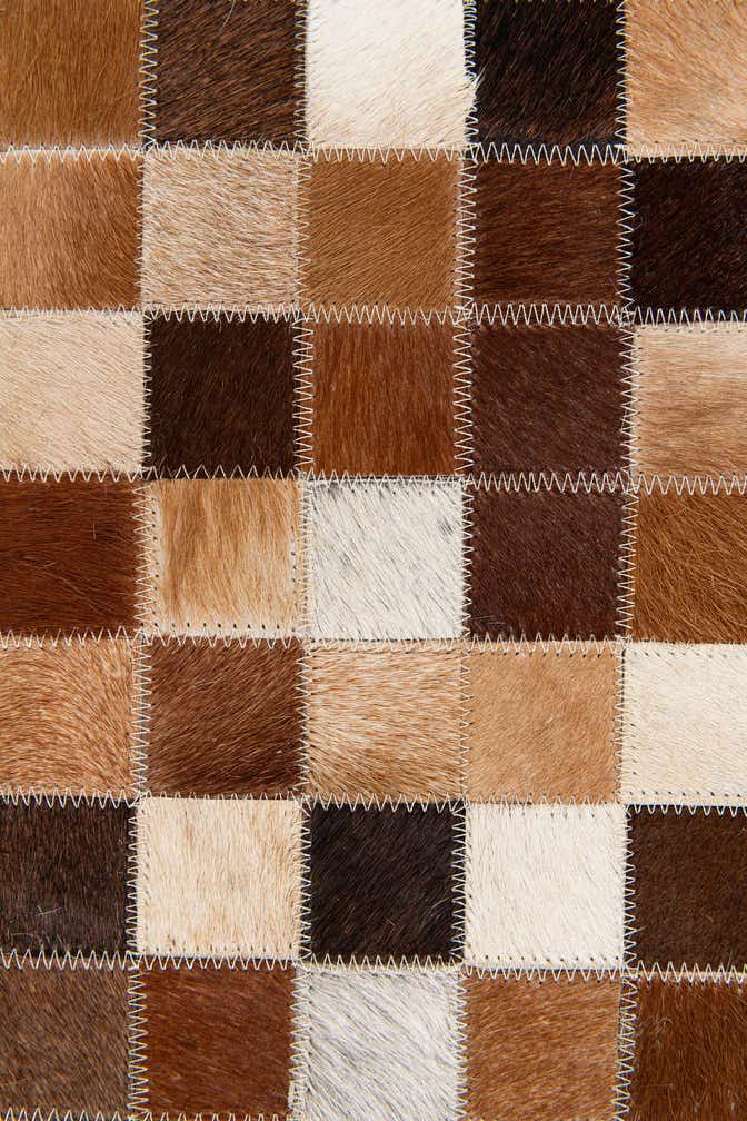 4' x 5' 11 Cowhide Stocks Rug