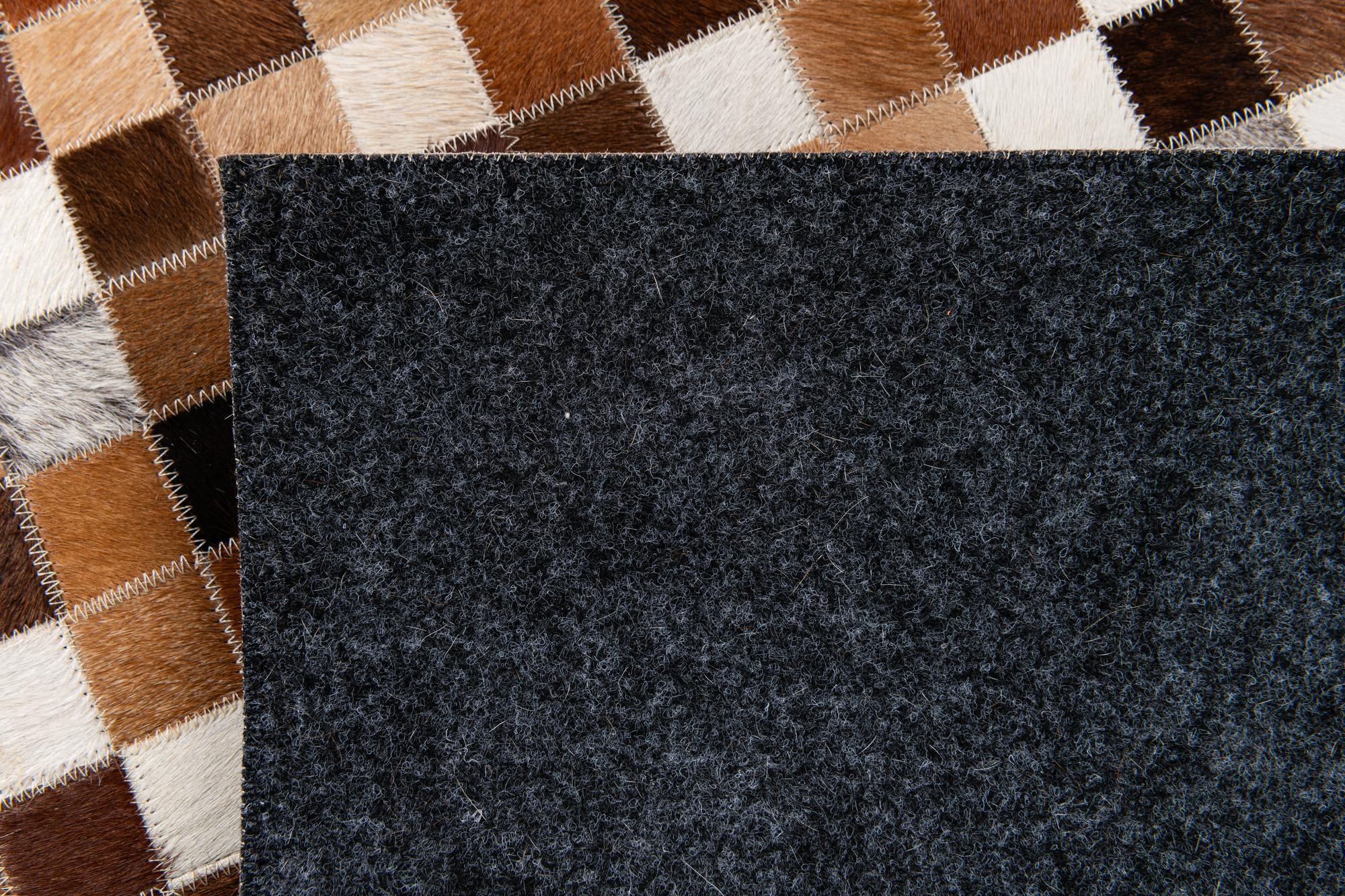 4' x 5' 11 Cowhide Stocks Rug