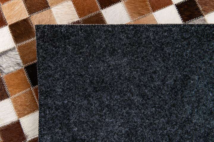 4' x 5' 11 Cowhide Stocks Rug