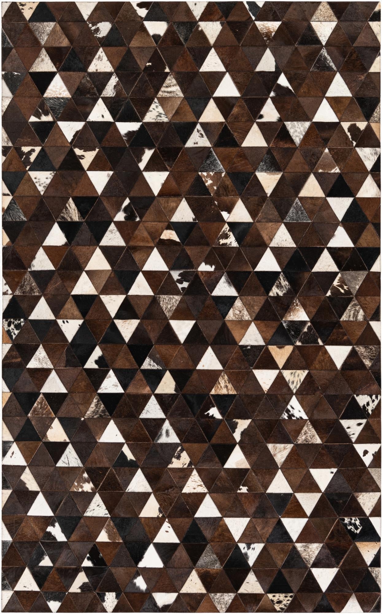 5' x 8' 1 Cowhide Stocks Rug