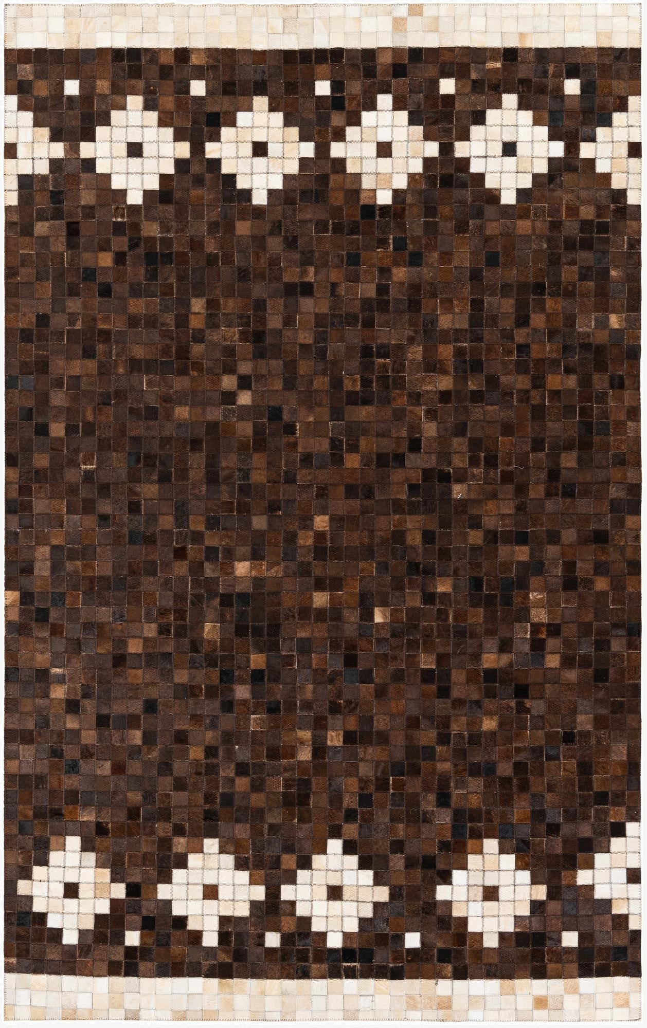 5' 1 x 8' 1 Cowhide Stocks Rug