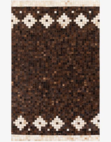 5' 1 x 8' 1 Cowhide Stocks Rug