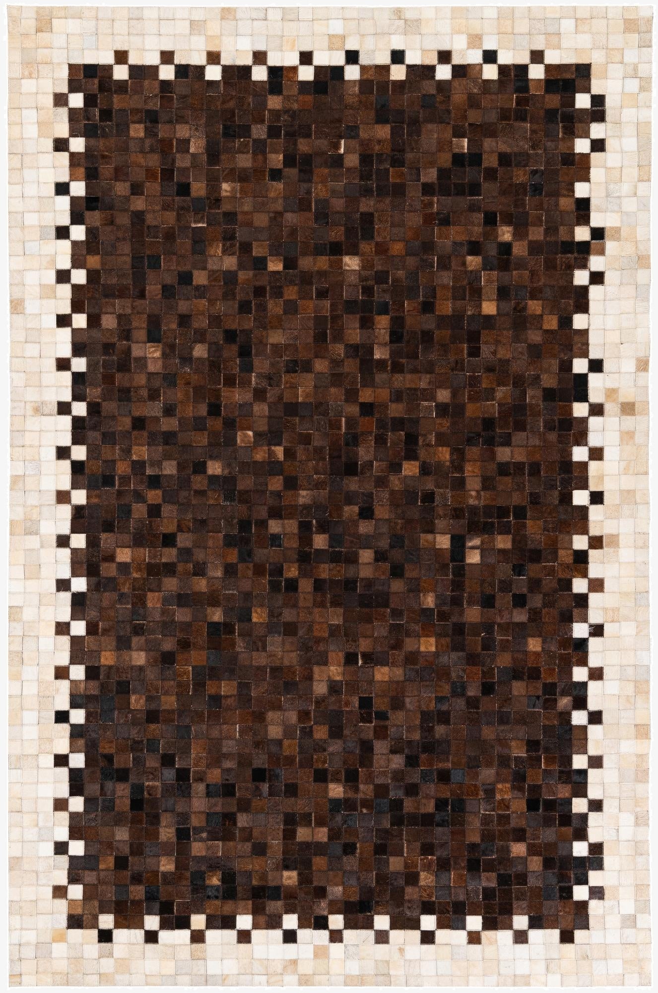5' 2 x 8' 2 Cowhide Stocks Rug