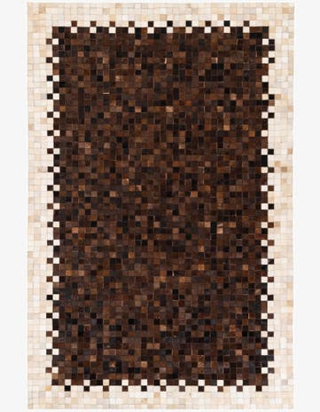5' 2 x 8' 2 Cowhide Stocks Rug