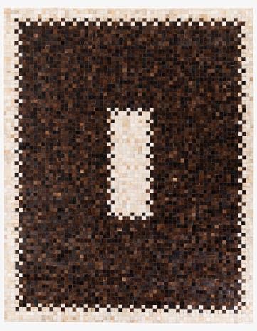 8' x 10' Cowhide Stocks Rug