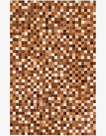 5' 1 x 7' 11 Cowhide Stocks Rug