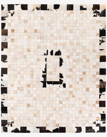 8' x 9' 10 Cowhide Stocks Rug