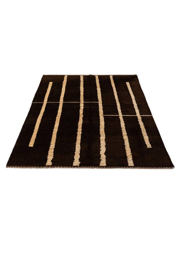 Detail image of 5' 3 x 7' 9 Hand Knotted Darya Wool Rug