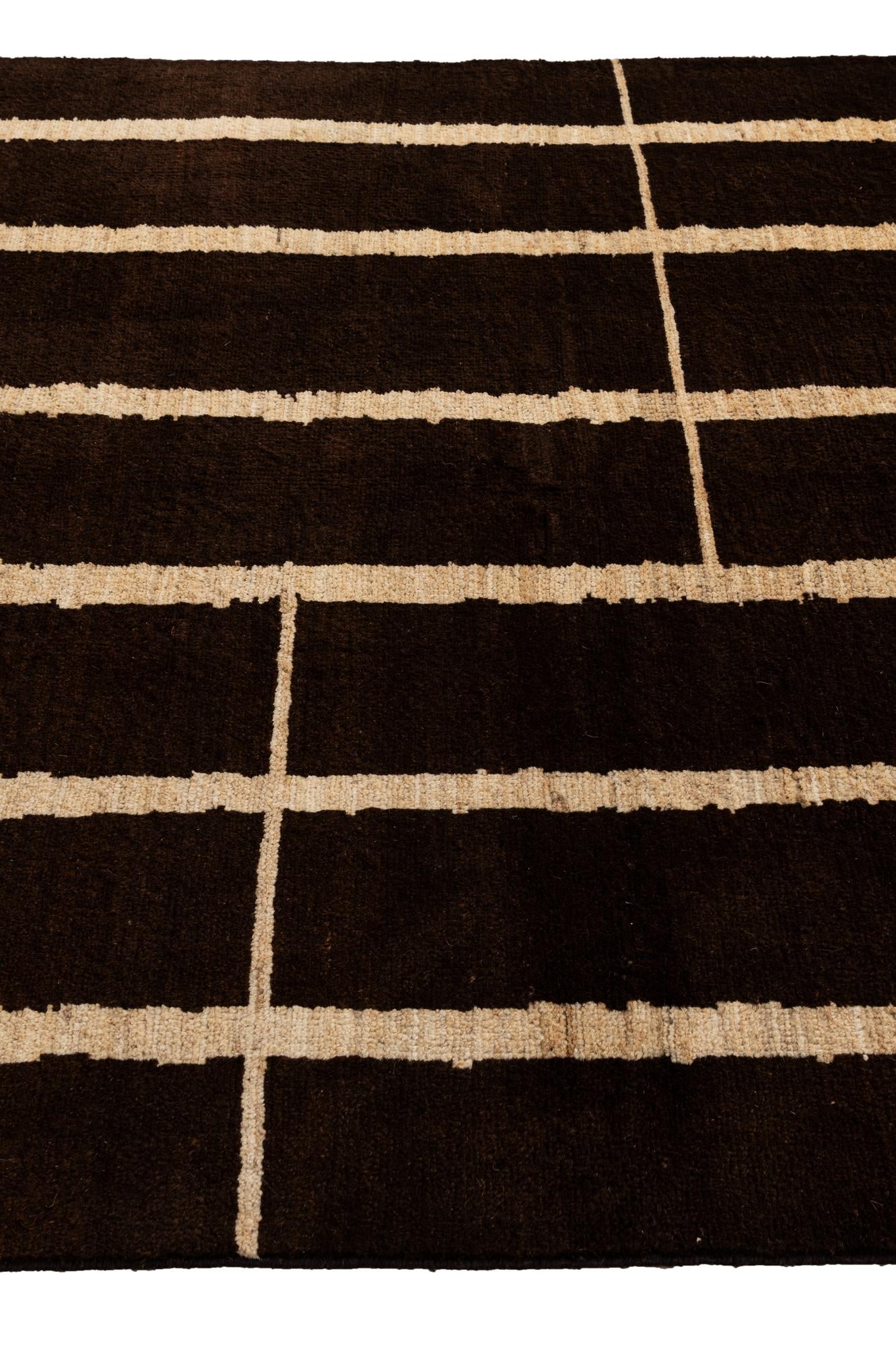 5' 3 x 7' 9 Hand Knotted Darya Wool Rug