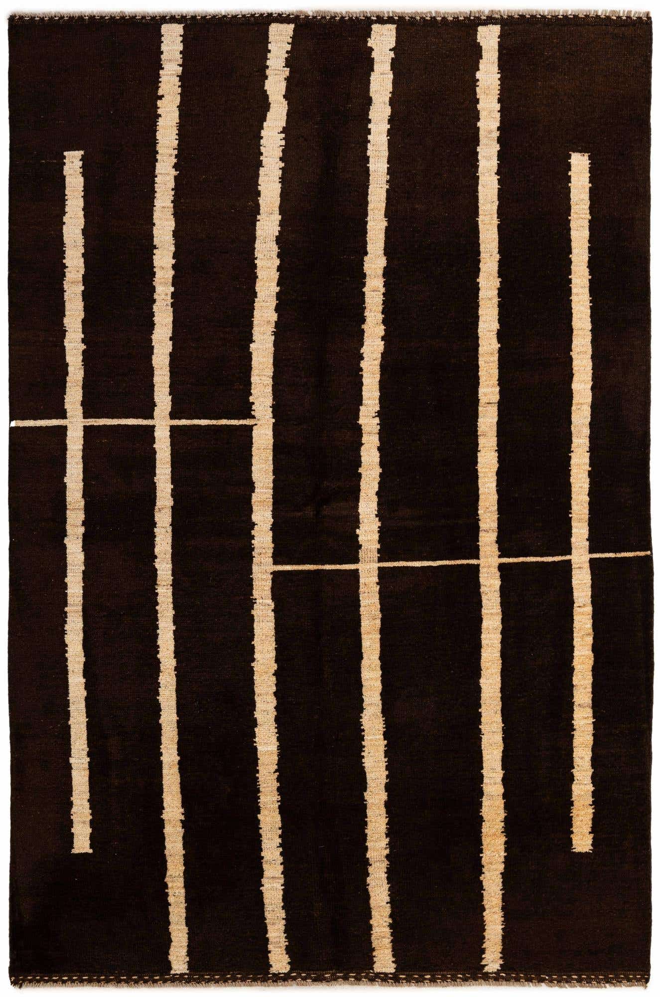 5' 3 x 7' 9 Hand Knotted Darya Wool Rug