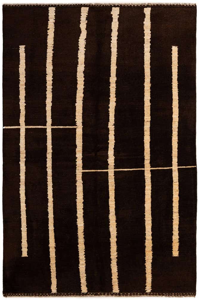 5' 3 x 7' 9 Hand Knotted Darya Wool Rug