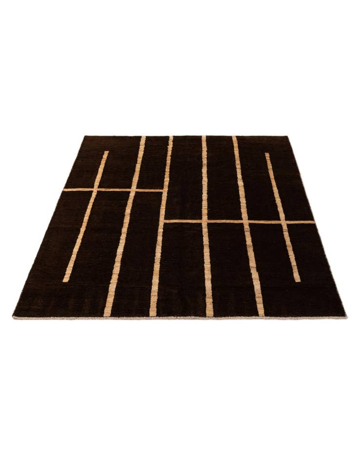 Detail image of 5' 9 x 7' 11 Hand Knotted Darya Wool Rug