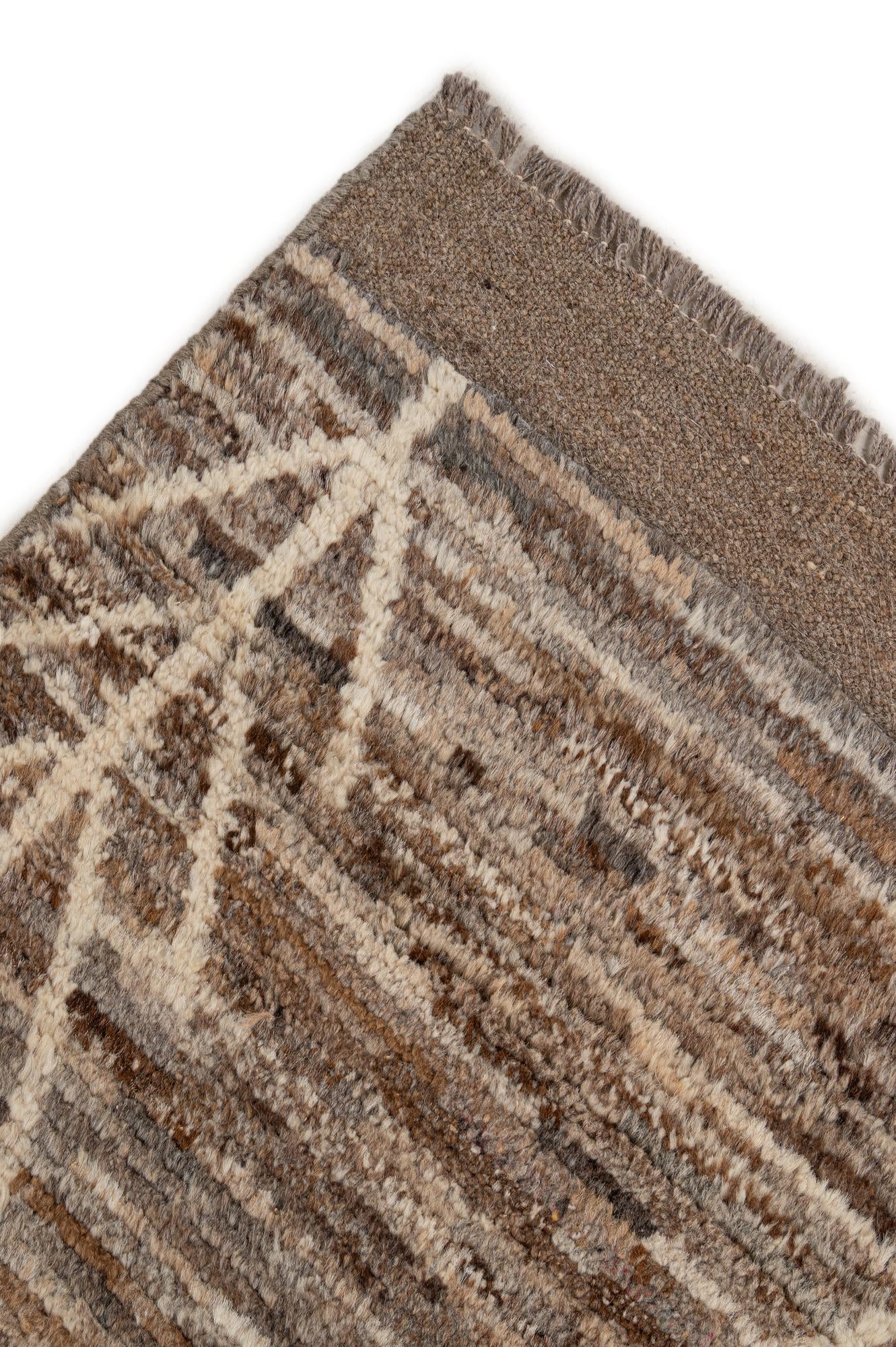 6' 8 x 9' 7 Hand Knotted Darya Wool Rug