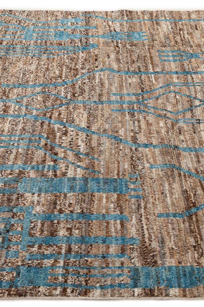 7' x 9' 10 Hand Knotted Darya Wool Rug