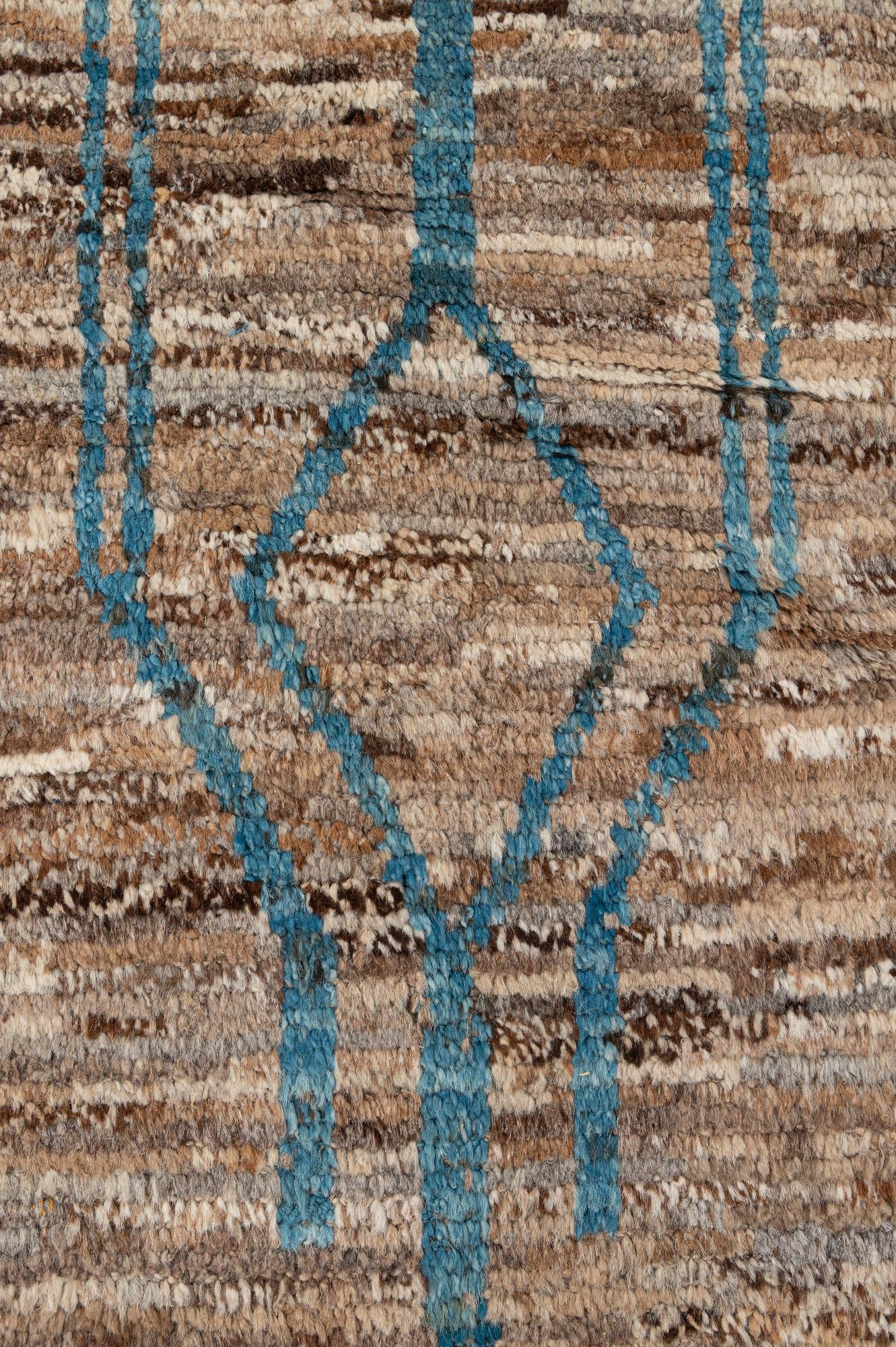 7' x 9' 10 Hand Knotted Darya Wool Rug