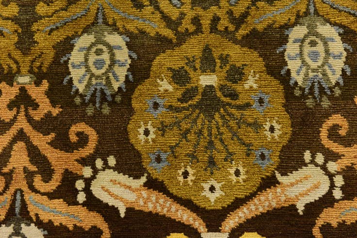 Detail image of 5' 8 x 8' 3 Hand Knotted Darya Rug
