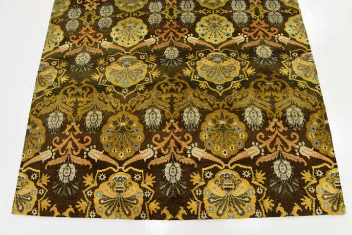 5' 8 x 8' 3 Hand Knotted Darya Rug