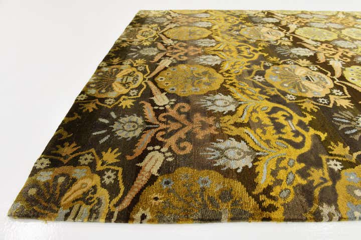 5' 8 x 8' 3 Hand Knotted Darya Rug