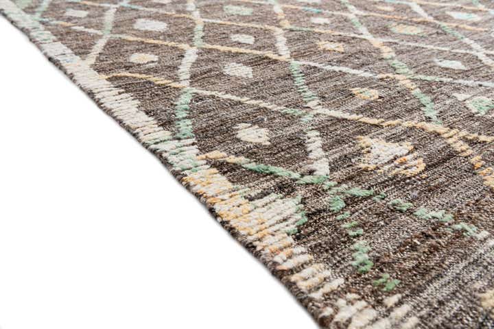 5' 8 x 8' 3 Hand Knotted Darya Wool Rug