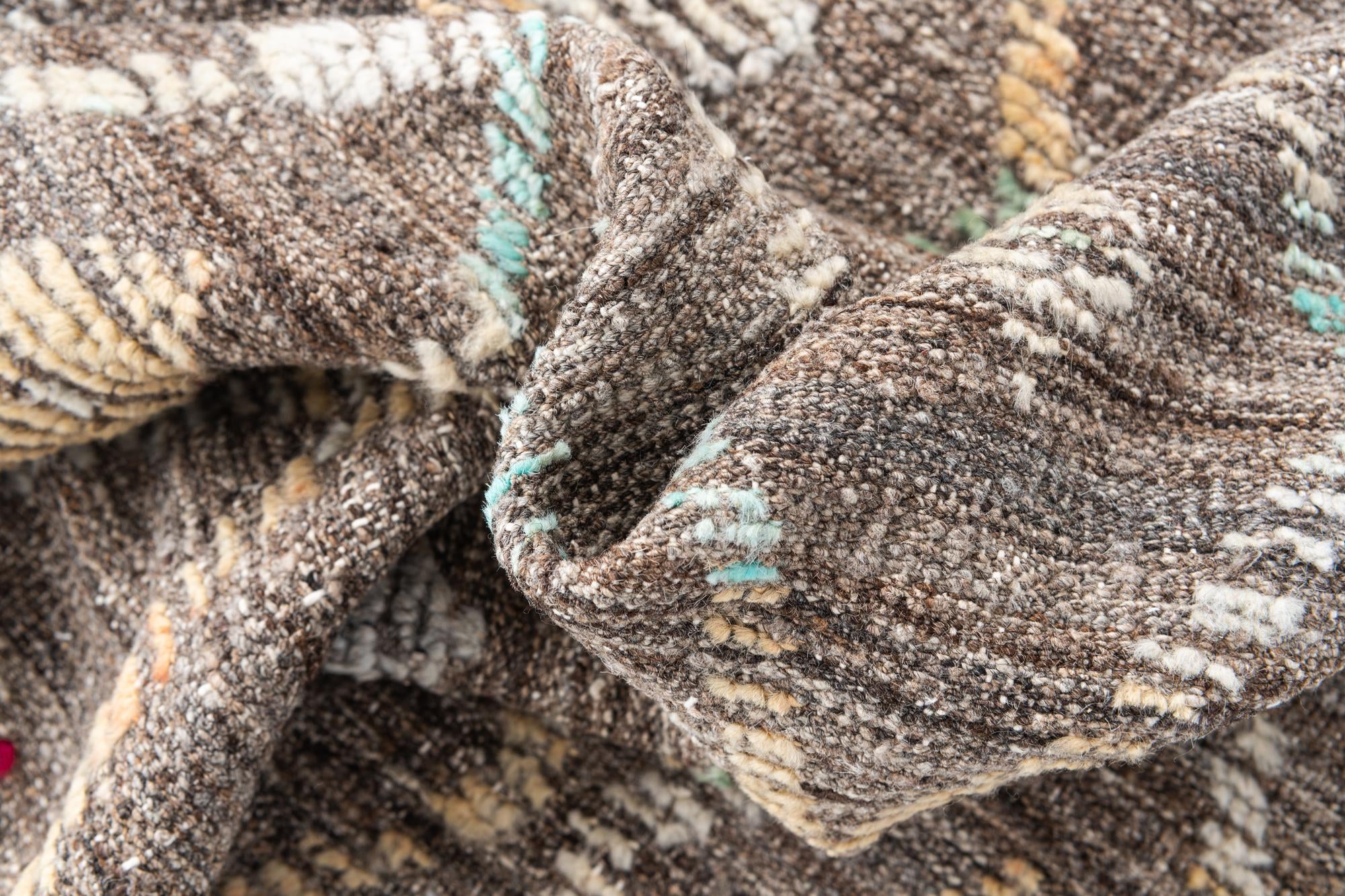 5' 8 x 8' 3 Hand Knotted Darya Wool Rug