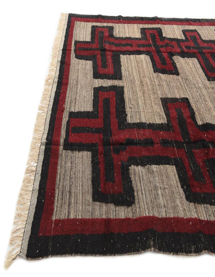 Detail image of 8' 9 x 13'  Hand Knotted Darya Wool Rug