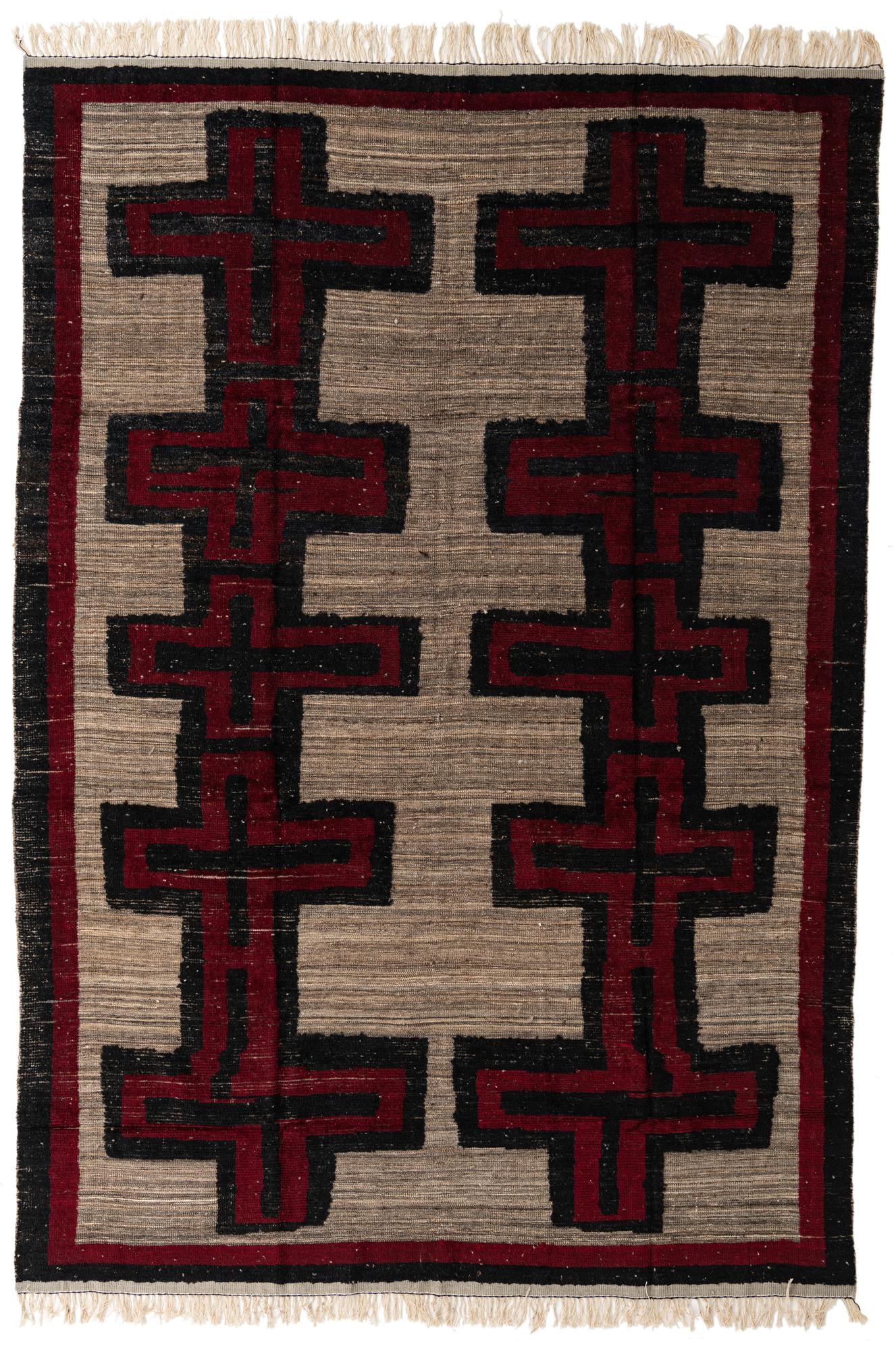 8' 9 x 13' Hand Knotted Darya Wool Rug