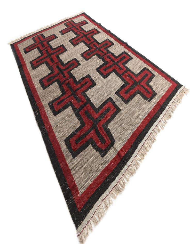 Detail image of 9' x 12' 8  Hand Knotted Darya Wool Rug