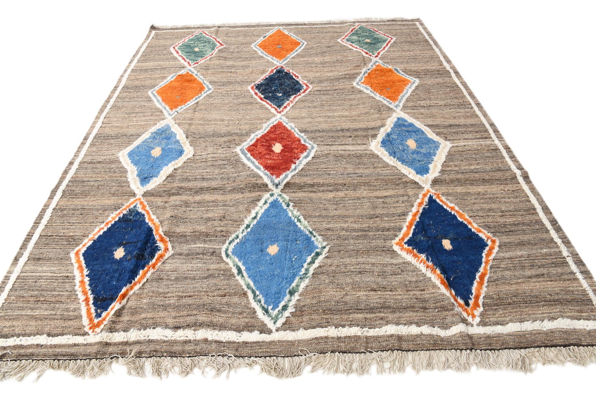 8' 2 x 10' 8 Hand Knotted Darya Wool Rug