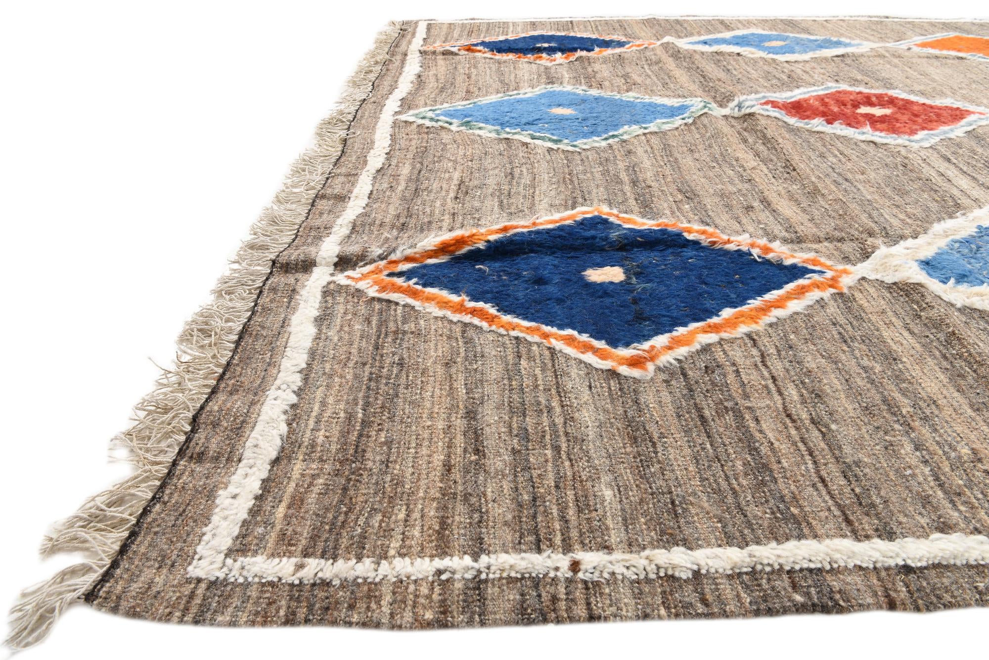 8' 2 x 10' 8 Hand Knotted Darya Wool Rug