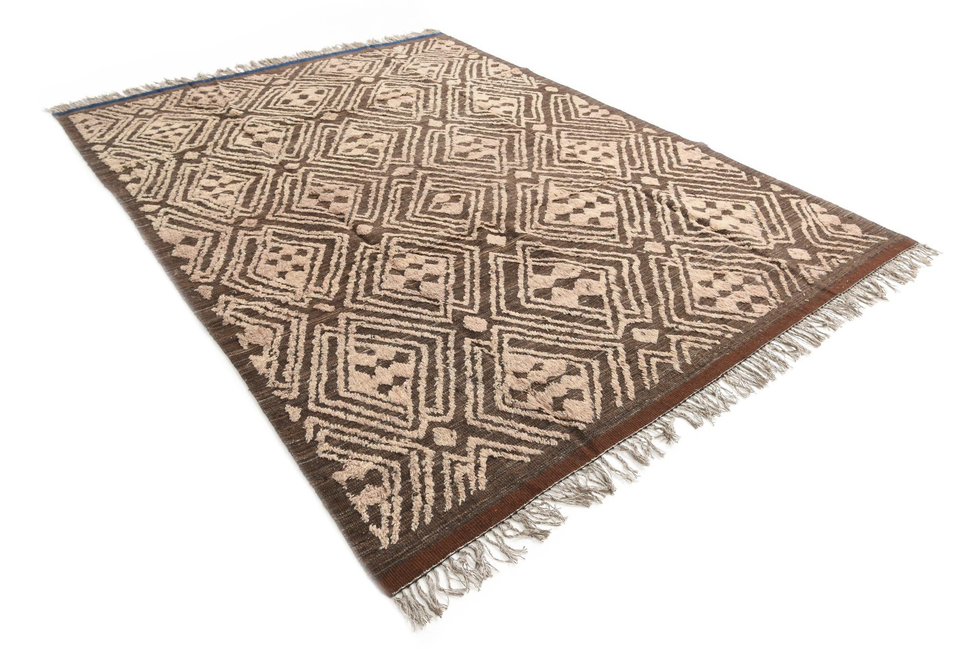 7' 10 x 9' 5 Hand Knotted Darya Wool Rug