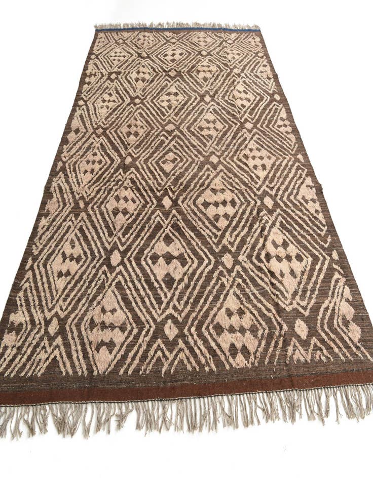 Detail image of 7' 10 x 9' 5  Hand Knotted Darya Wool Rug