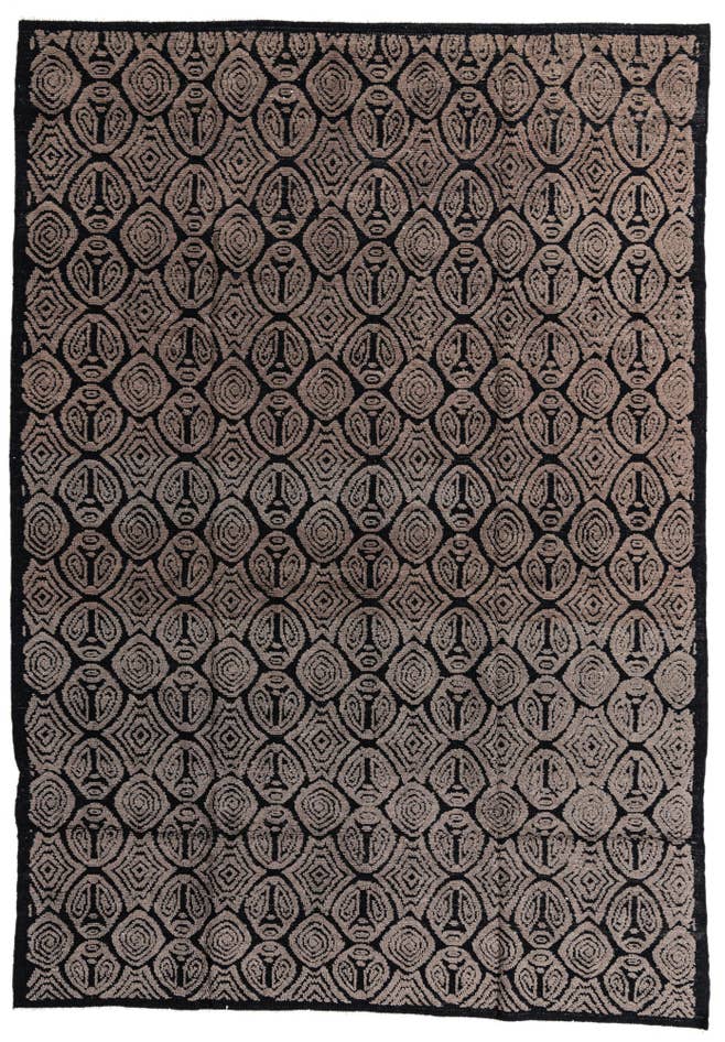 Detail image of 9' 2 x 13' 2 Hand Knotted Darya Wool Rug