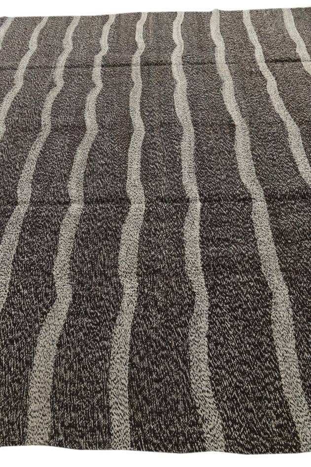 Detailansicht von 285cm x 355cm Handgeknüpft Darya Wolle Teppich