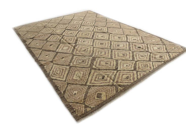 Detail image of 9' 1 x 12' 1 Hand Knotted Darya Wool Rug