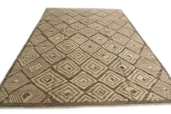 9' 1 x 12' 1 Hand Knotted Darya Wool Rug